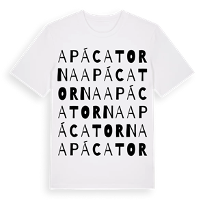 Apácatorna ordlek t-shirt – ekologisk bomull t-shirt från Pinshirt