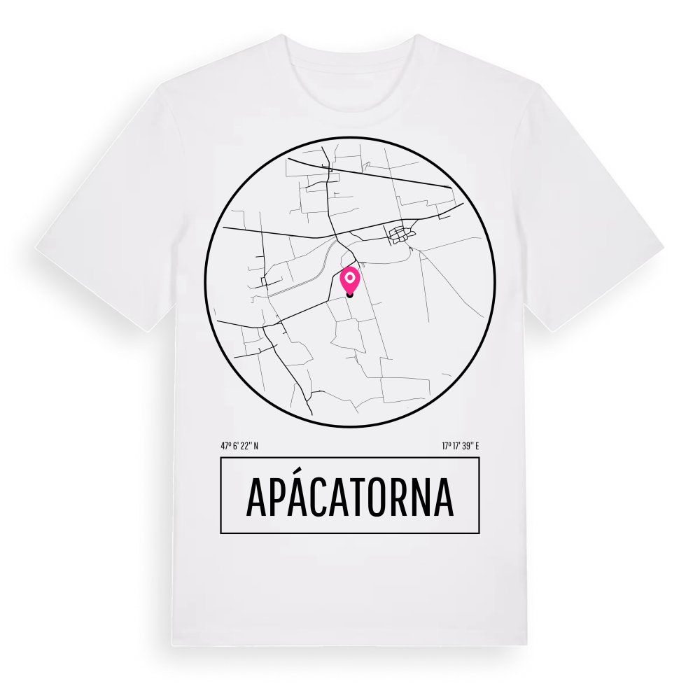 Apácatorna t-shirt – White, i miljö