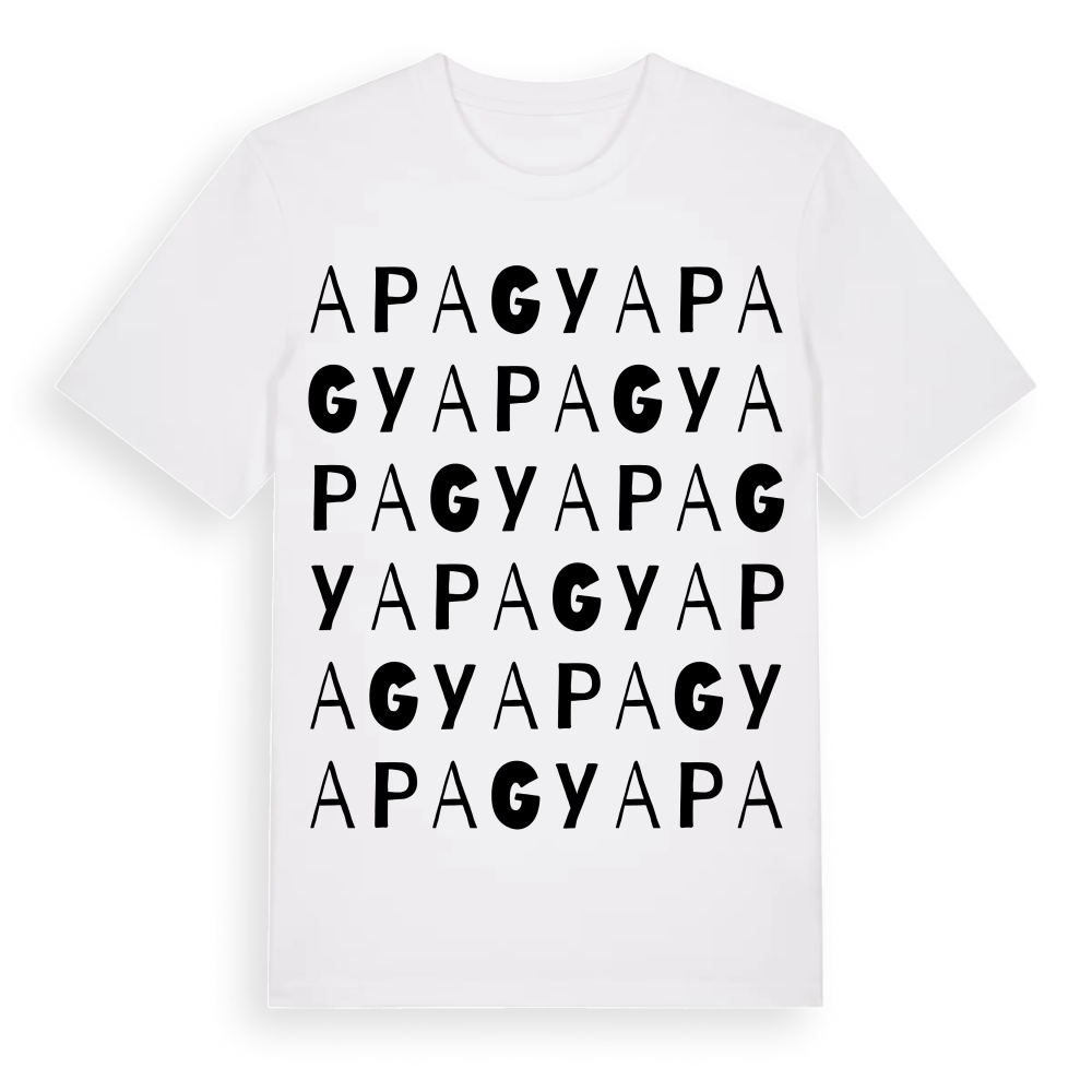 Apagy ordlek t-shirt – White, i miljö