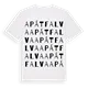 Apátfalva ordlek t-shirt