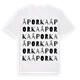 Áporka ordlek t-shirt