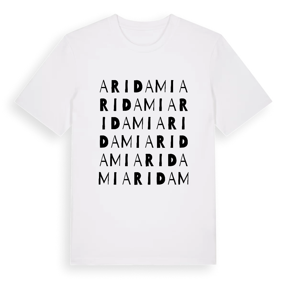 Arıdamı ordlek t-shirt – White, i miljö