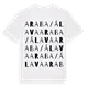 Araba / Álava ordlek t-shirt