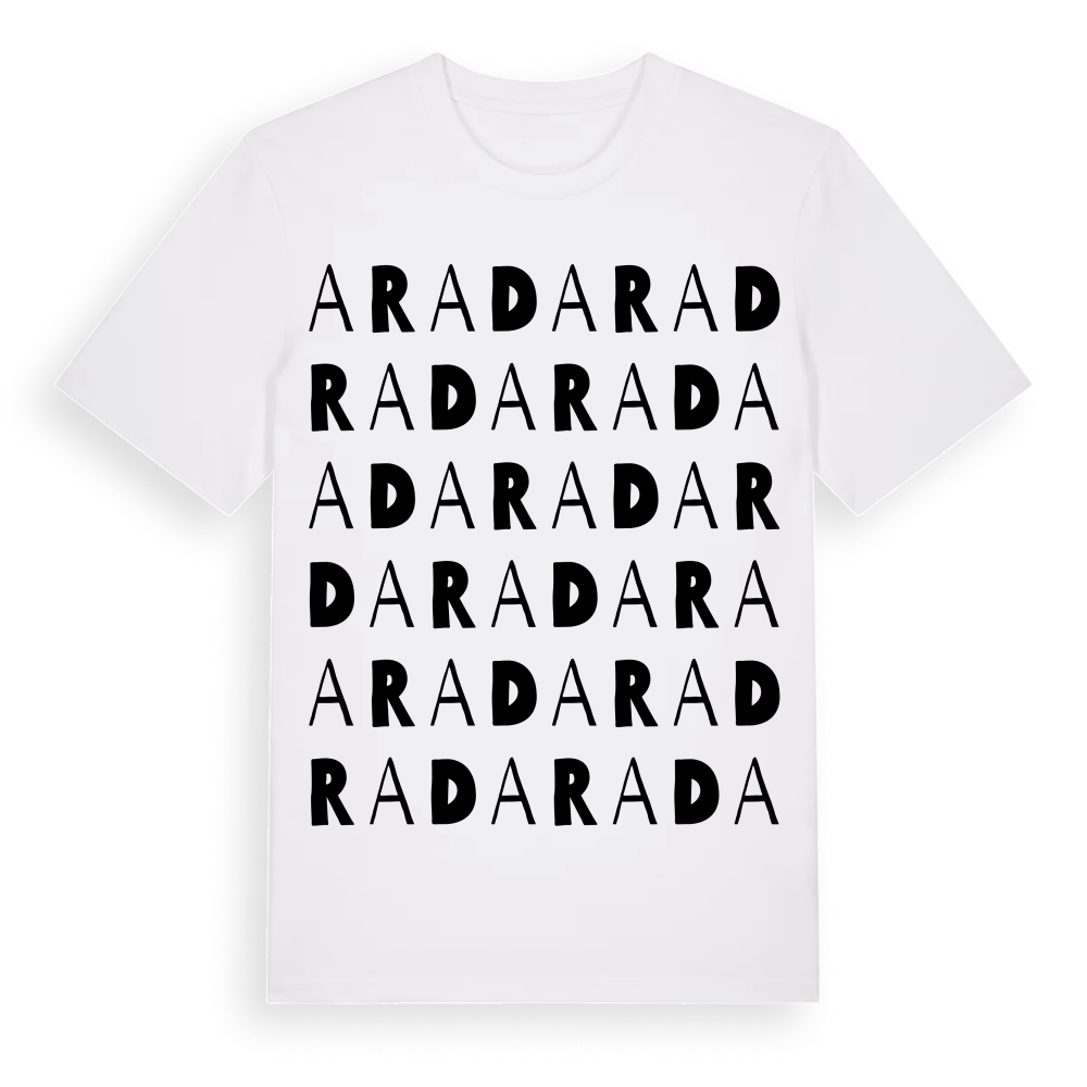 Arad ordlek t-shirt – White, i miljö