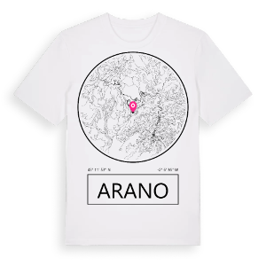 Arano t-shirt – ekologisk bomull t-shirt från Pinshirt