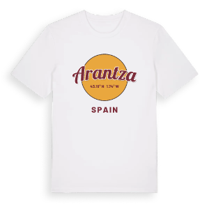 Arantza cirkel t-shirt – ekologisk bomull t-shirt från Pinshirt