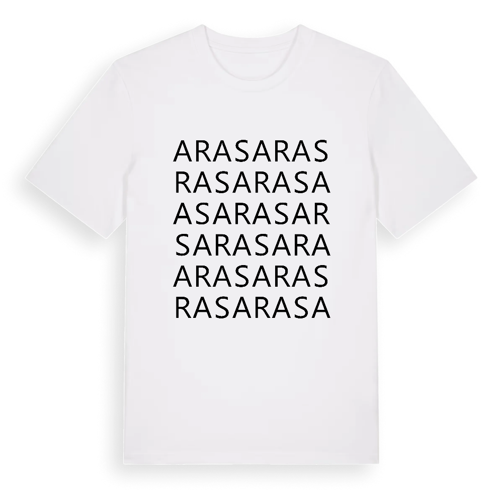 Aras ordlek t-shirt – White, i miljö