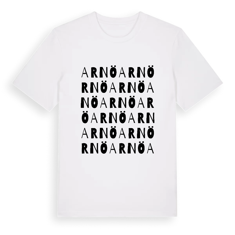 Arnö ordlek t-shirt – White, i miljö