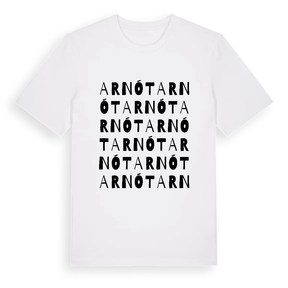 Arnót ordlek t-shirt – White, i miljö