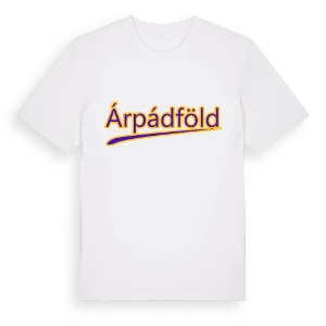 Árpádföld baseball t-shirt – ekologisk bomull t-shirt från Pinshirt