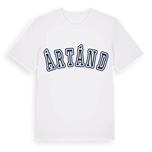 Ártánd college t-shirt – ekologisk bomull t-shirt från Pinshirt