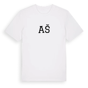 Aš böjd t-shirt – ekologisk bomull t-shirt från Pinshirt