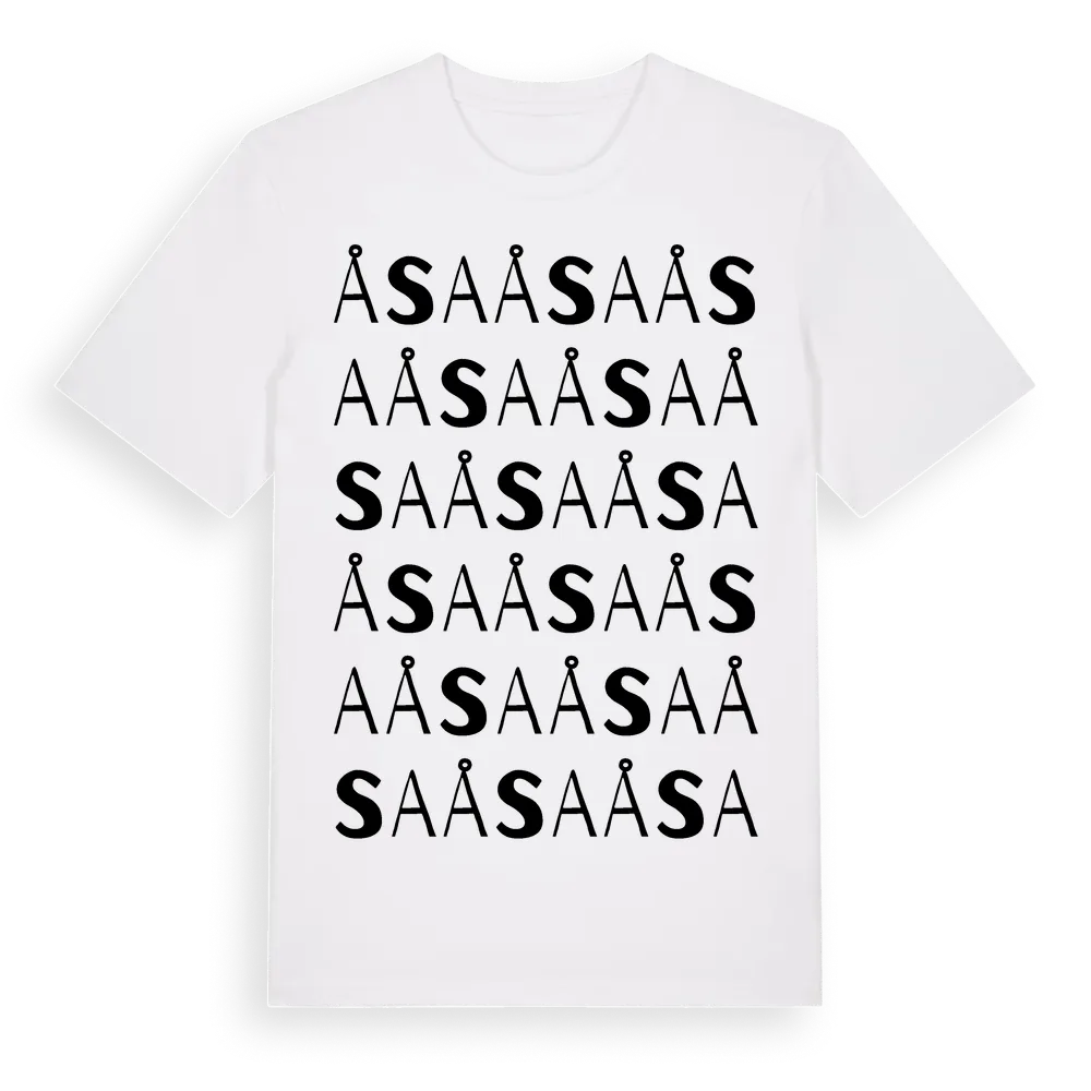 Åsa ordlek t-shirt i miljö