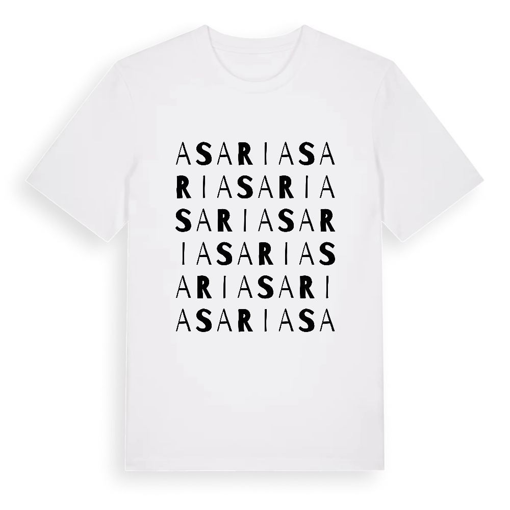 Asari ordlek t-shirt – White, i miljö