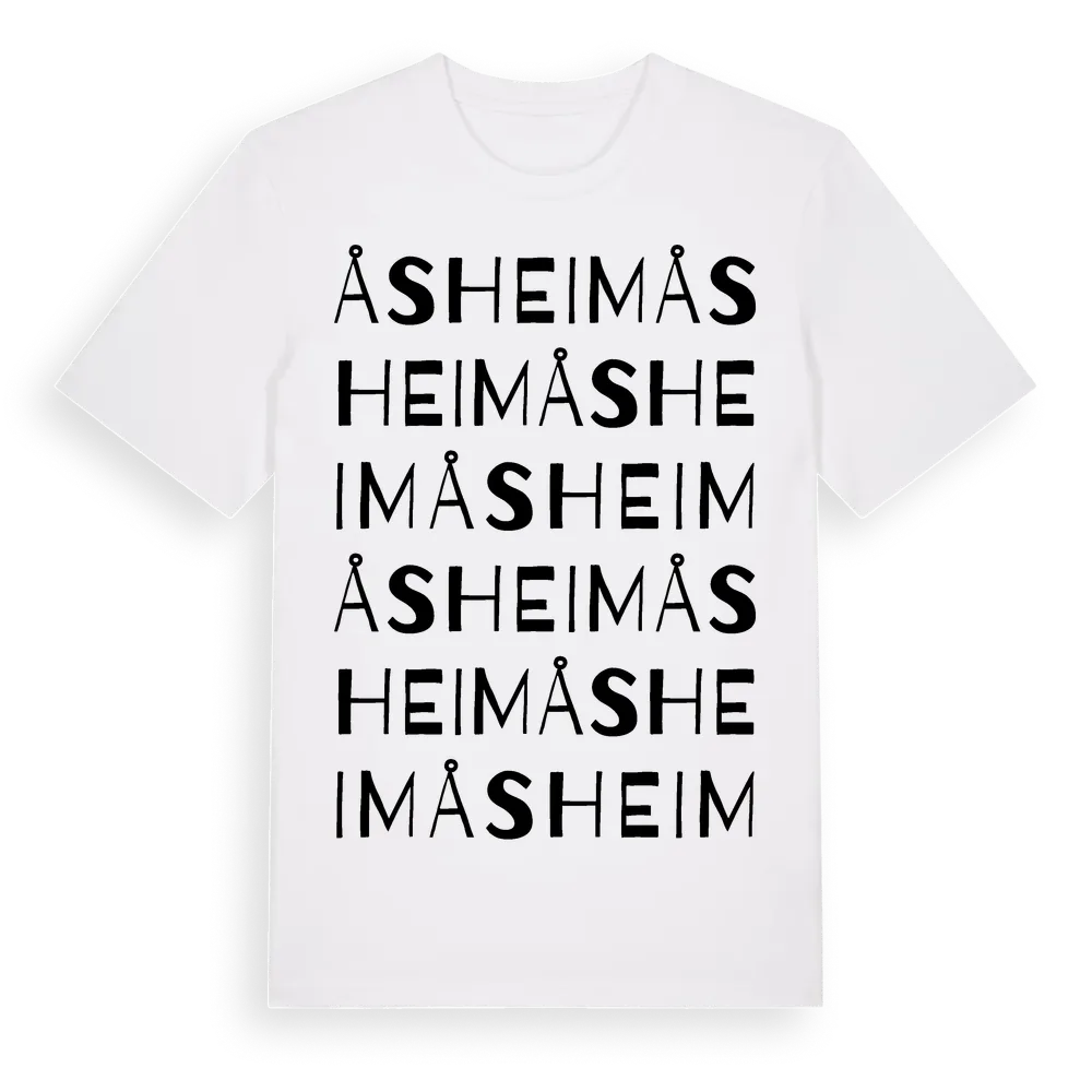 Åsheim ordlek t-shirt i miljö
