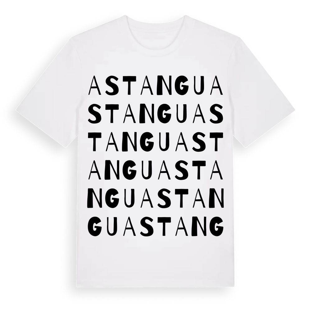 Astangu ordlek t-shirt – White, i miljö