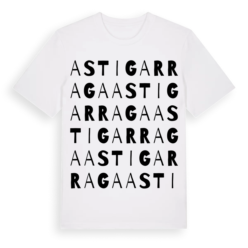 Astigarraga ordlek t-shirt – White, i miljö