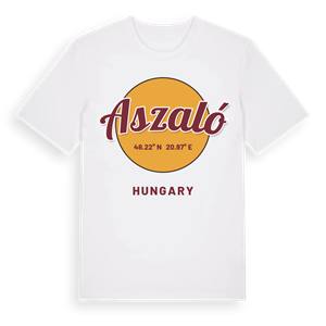 Aszaló cirkel t-shirt – ekologisk bomull t-shirt från Pinshirt