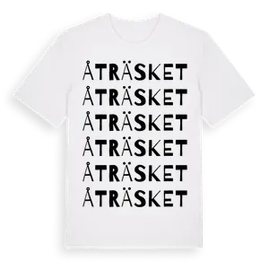 Åträsket ordlek t-shirt – ekologisk bomull t-shirt från Pinshirt