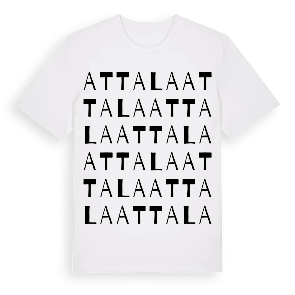 Attala ordlek t-shirt – White, i miljö