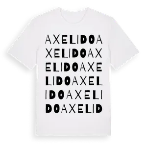 Axelido ordlek t-shirt – ekologisk bomull t-shirt från Pinshirt