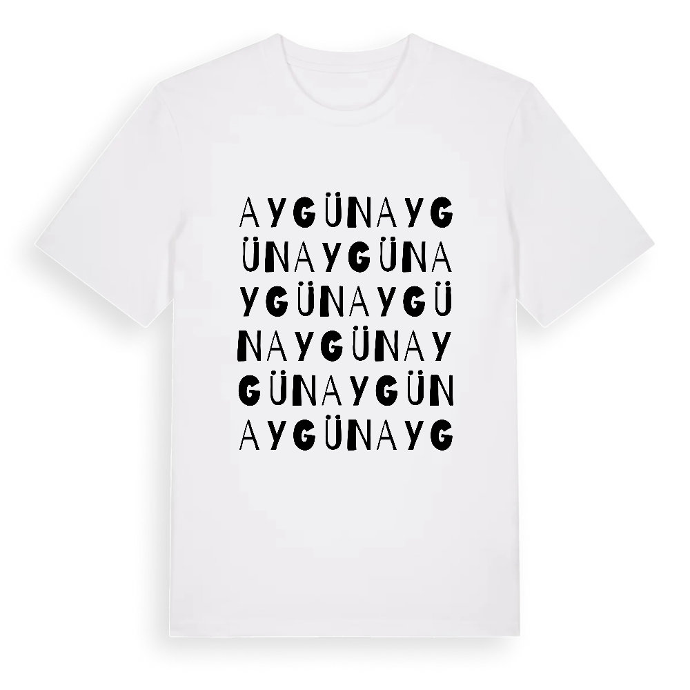Aygün ordlek t-shirt – White, i miljö