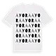 Ayora ordlek t-shirt
