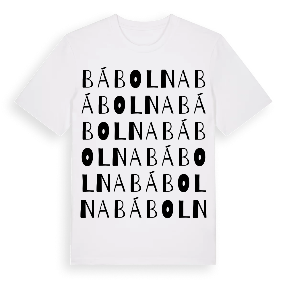 Bábolna ordlek t-shirt – White, i miljö