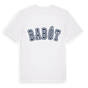 Babót college t-shirt – ekologisk bomull t-shirt från Pinshirt