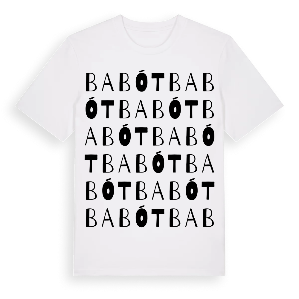 Babót ordlek t-shirt – White, i miljö