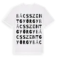 Bácsszentgyörgy ordlek t-shirt