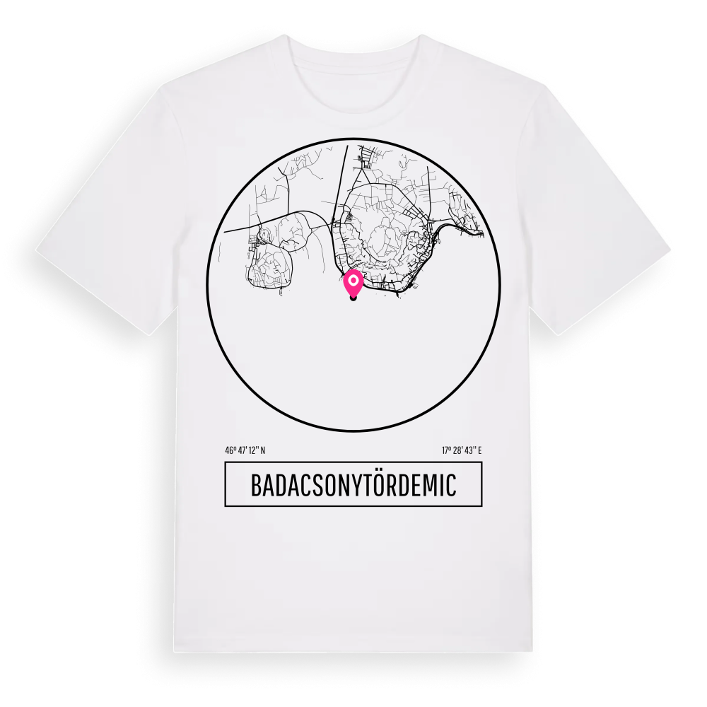 Badacsonytördemic t-shirt – White, i miljö