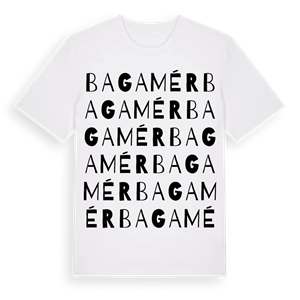 Bagamér ordlek t-shirt – ekologisk bomull t-shirt från Pinshirt