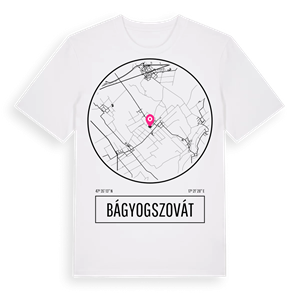 Bágyogszovát t-shirt – ekologisk bomull t-shirt från Pinshirt