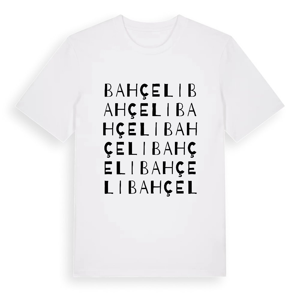 Bahçeli ordlek t-shirt – White, i miljö