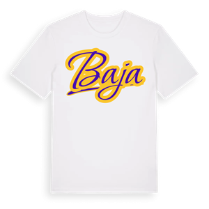 Baja baseball t-shirt – ekologisk bomull t-shirt från Pinshirt