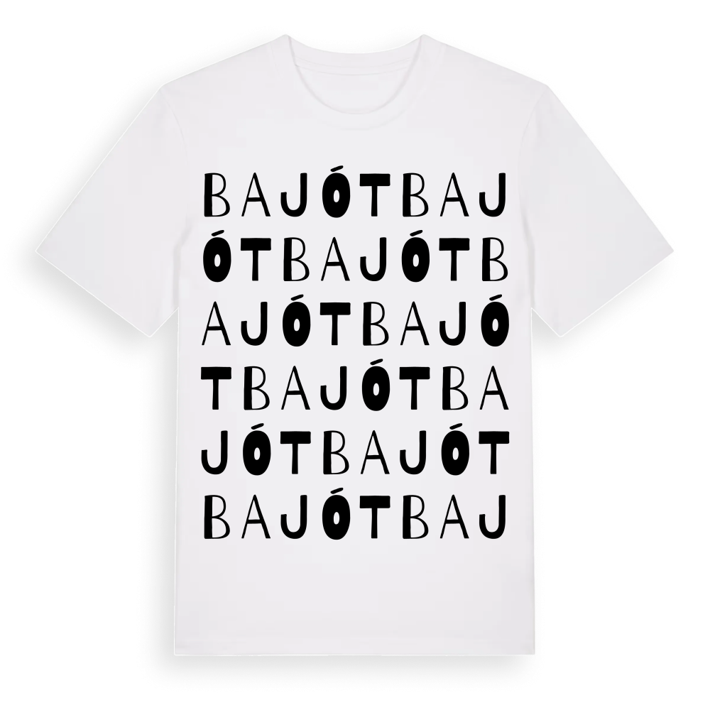 Bajót ordlek t-shirt – White, i miljö