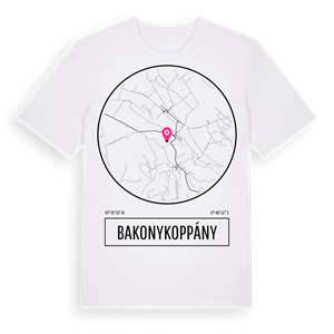 Bakonykoppány t-shirt – ekologisk bomull t-shirt från Pinshirt