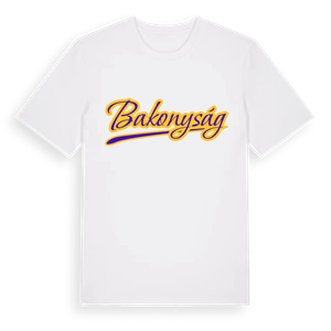 Bakonyság baseball t-shirt – ekologisk bomull t-shirt från Pinshirt