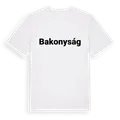 Bakonyság fetstil t-shirt
