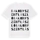 Bakonyszentlászló ordlek t-shirt