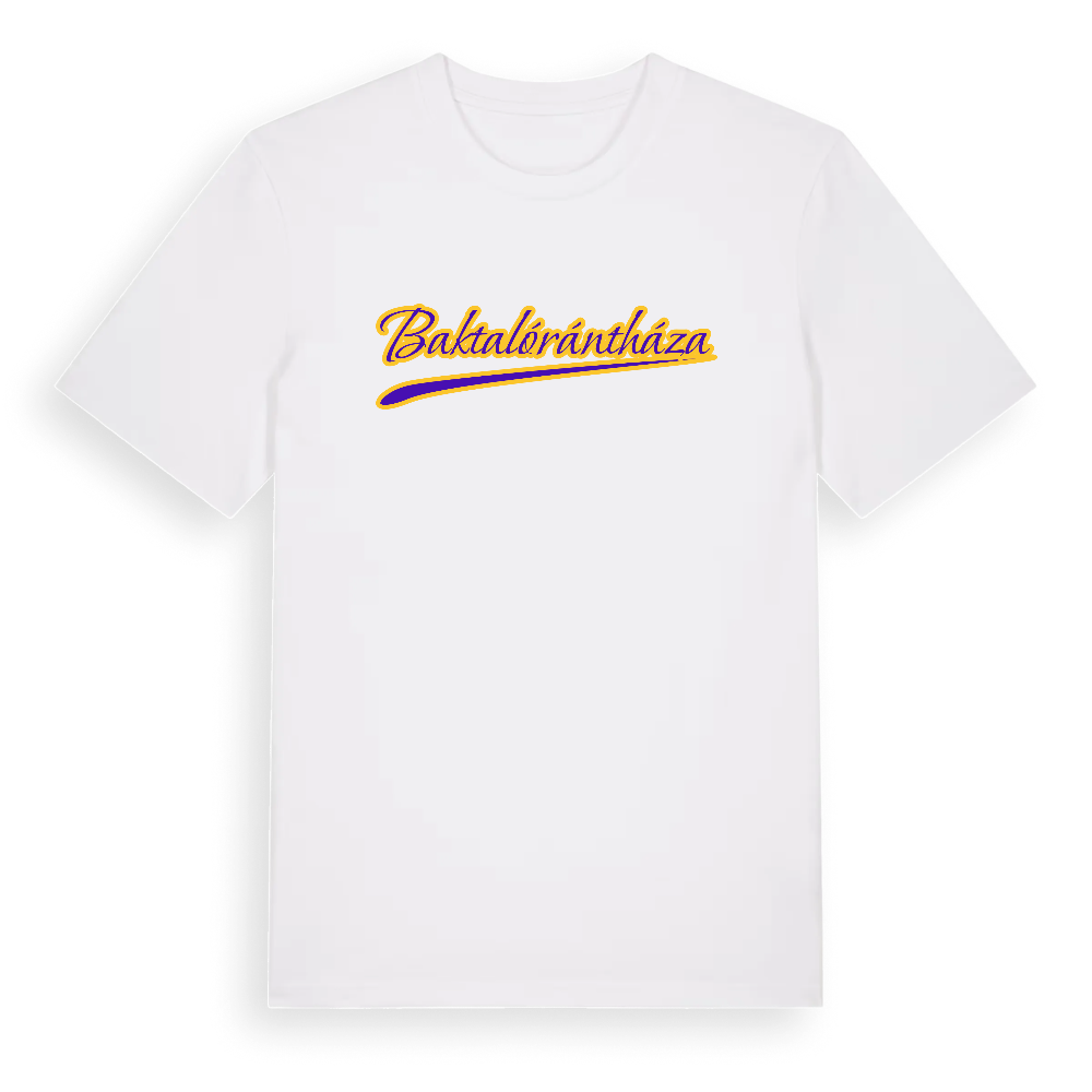 Baktalórántháza baseball t-shirt – White, i miljö