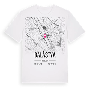 Balástya karta t-shirt – ekologisk bomull t-shirt från Pinshirt