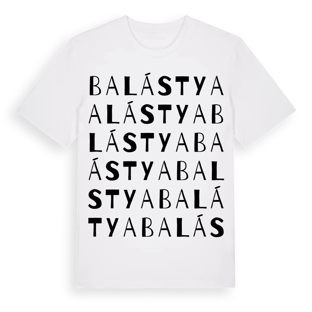 Balástya ordlek t-shirt – White, i miljö
