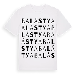 Balástya ordlek t-shirt – ekologisk bomull t-shirt från Pinshirt