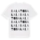 Balatonakali ordlek t-shirt