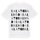 Balatonalmádi ordlek t-shirt