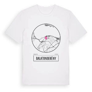 Balatonberény t-shirt – ekologisk bomull t-shirt från Pinshirt
