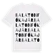Balatonfőkajár ordlek t-shirt