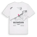Balatonföldvár karta t-shirt